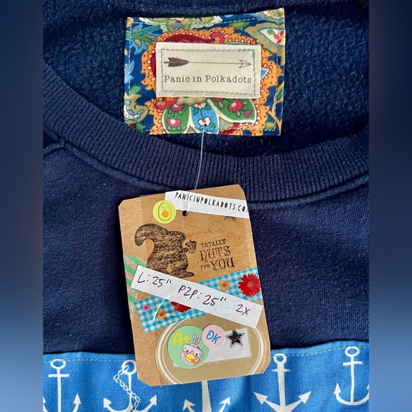 Unique Quilty Sweatshirt Jumper!⚓️ - Picture 3 of 14